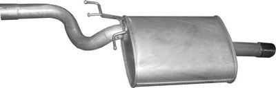 Rear Muffler POLMO 03.33