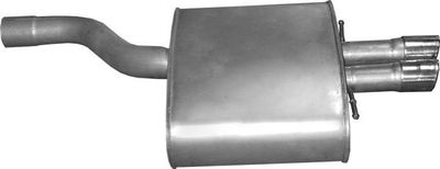 Rear Muffler POLMO 03.85
