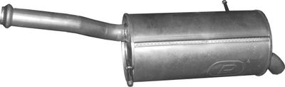 Rear Muffler POLMO 04.17