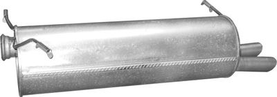 Rear Muffler POLMO 04.241