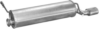 Rear Muffler POLMO 04.88