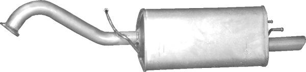 POLMO 05.35 Rear Muffler