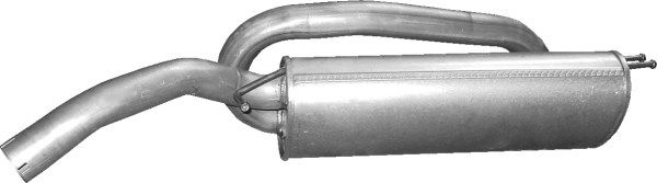 POLMO 07.418 Rear Muffler