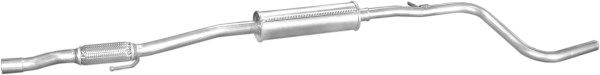 POLMO 07.458 Centre Muffler