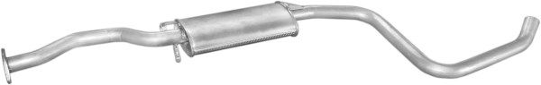 POLMO 08.133 Centre Muffler