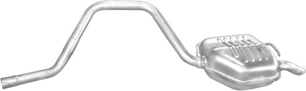 POLMO 08.231 Rear Muffler