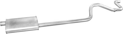 Rear Muffler POLMO 08.378