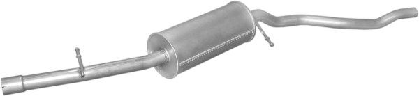 POLMO 08.537 Centre Muffler