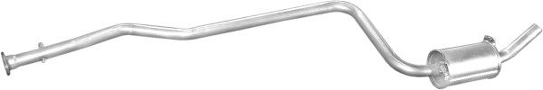 POLMO 08.178 Centre Muffler