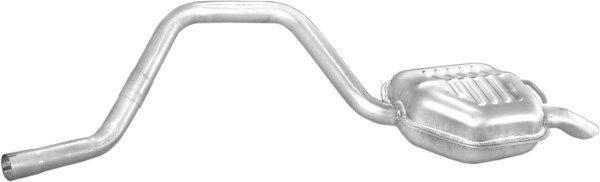 POLMO 08.240 Rear Muffler
