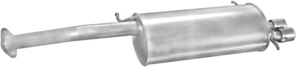 POLMO 08.245 Rear Muffler