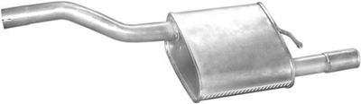 Rear Muffler POLMO 08.30