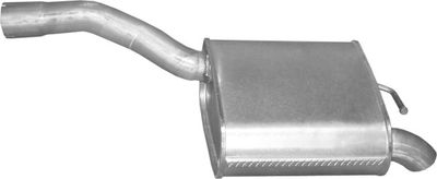 Rear Muffler POLMO 08.376