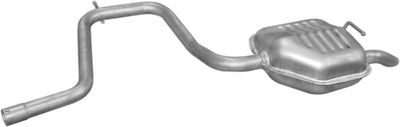 Rear Muffler POLMO 08.555