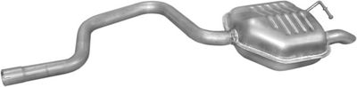 Rear Muffler POLMO 08.558