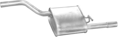 Rear Muffler POLMO 08.575