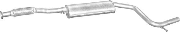 POLMO 08.580 Centre Muffler