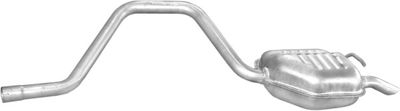 Rear Muffler POLMO 08.593