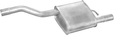 Rear Muffler POLMO 08.610