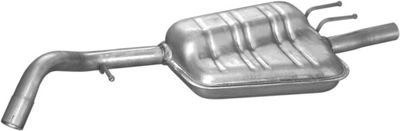 Rear Muffler POLMO 08.612