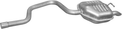 Rear Muffler POLMO 08.615