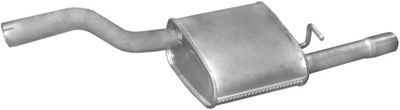 Rear Muffler POLMO 08.654