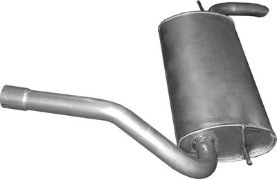 Rear Muffler POLMO 08.692