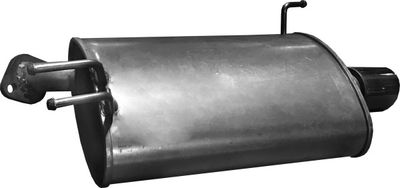 Rear Muffler POLMO 09.140