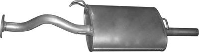 Rear Muffler POLMO 09.21
