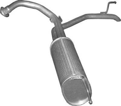 Rear Muffler POLMO 09.38