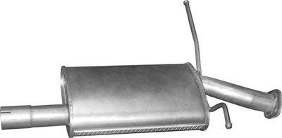 Centre Muffler POLMO 10.13