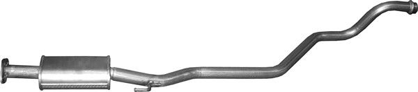 POLMO 10.40 Centre Muffler