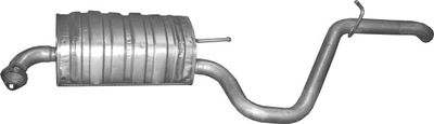 Rear Muffler POLMO 10.76