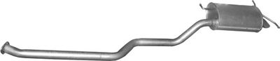 Rear Muffler POLMO 10.01