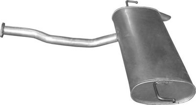 Rear Muffler POLMO 10.23