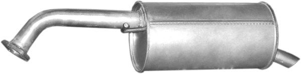 POLMO 12.205 Rear Muffler