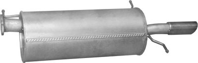 Rear Muffler POLMO 12.209