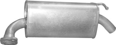 Rear Muffler POLMO 12.213