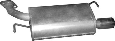 Rear Muffler POLMO 12.28