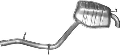 Rear Muffler POLMO 13.51