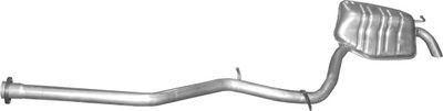 Rear Muffler POLMO 13.80