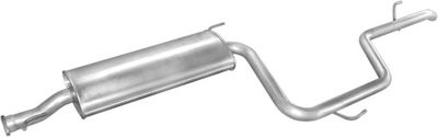 Rear Muffler POLMO 13.168