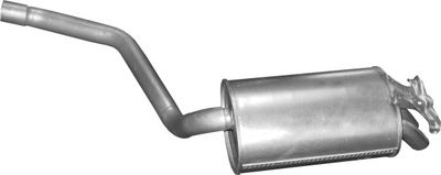 Rear Muffler POLMO 13.55