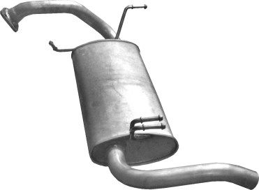 Rear Muffler POLMO 14.102