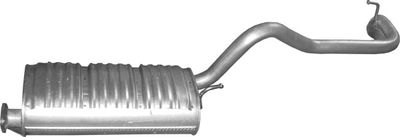 Rear Muffler POLMO 14.147