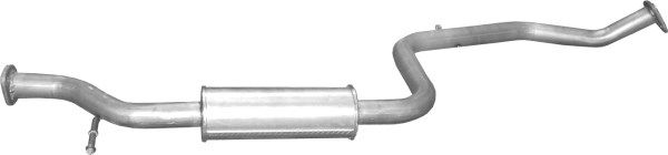 POLMO 14.101 Centre Muffler