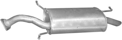 Rear Muffler POLMO 14.144