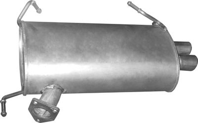 Rear Muffler POLMO 14.38