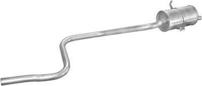 Rear Muffler POLMO 15.06