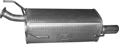 Rear Muffler POLMO 15.77